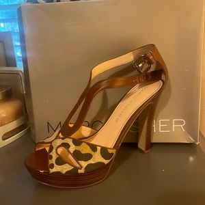 Mark Fisher Animal print heels